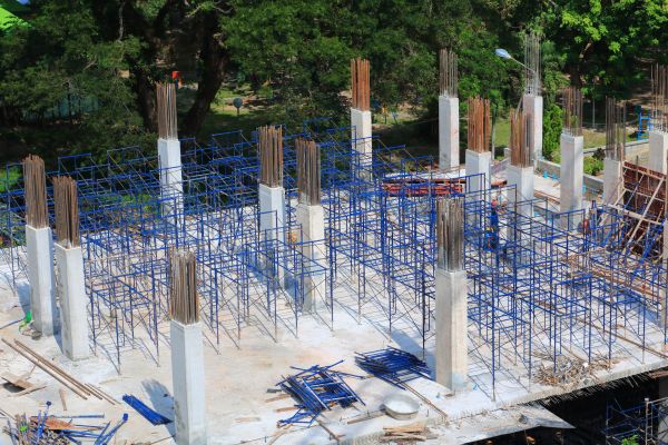 Foundation Pier Installation in Greenfield