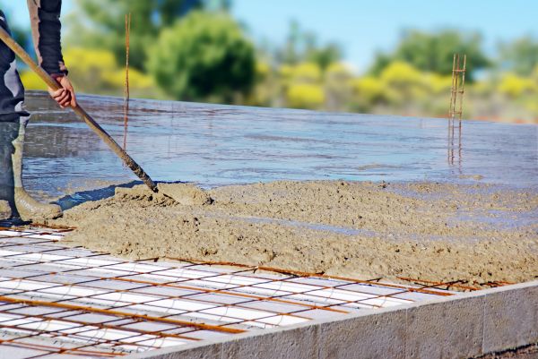 Cement Slab Laying in Greenfield