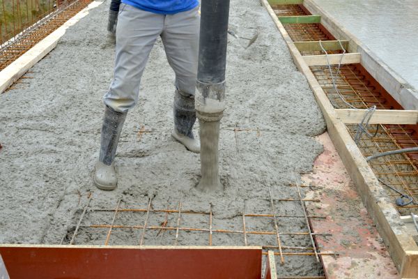 Concrete Base Construction in Greenfield
