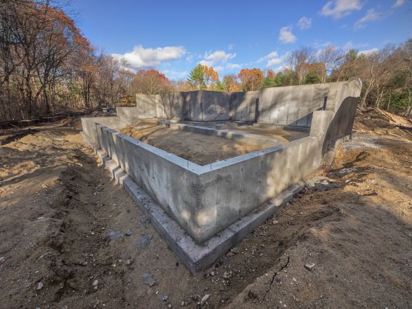 Foundation Wall Pouring in Greenfield