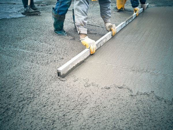 Cement Slab Installation in Greenfield