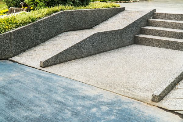 Concrete Ramp Installation in Greenfield