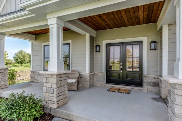 Concrete Porch Construction in Greenfield