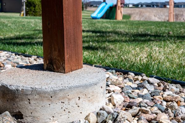 Deck Footing Installation in Greenfield
