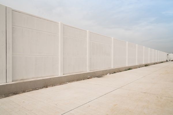 Concrete Fence Construction in Greenfield