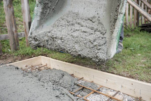 Yard Concrete Pouring in Greenfield