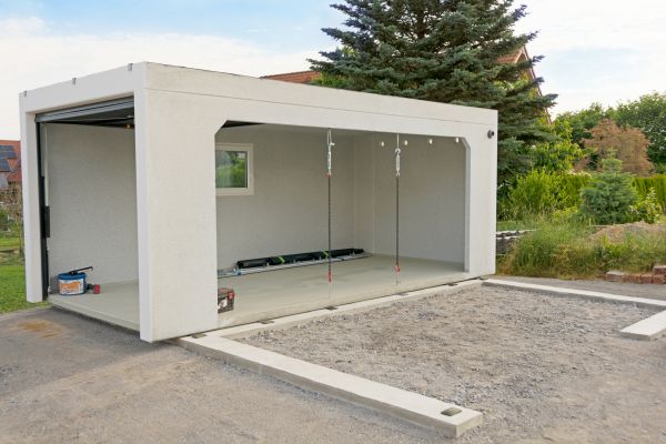 Garage Foundation Installation in Greenfield