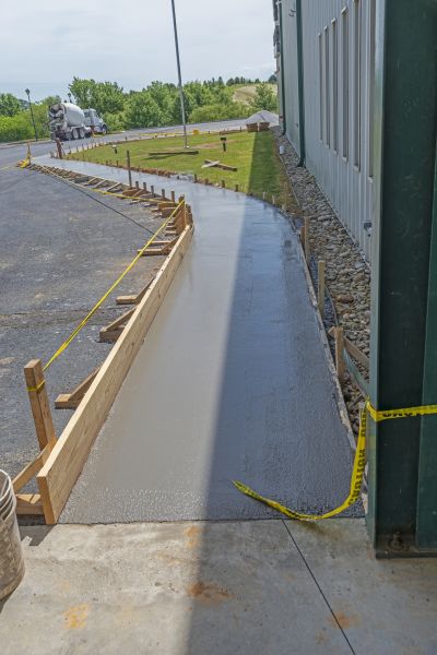 Concrete Sidewalk Paving in Greenfield