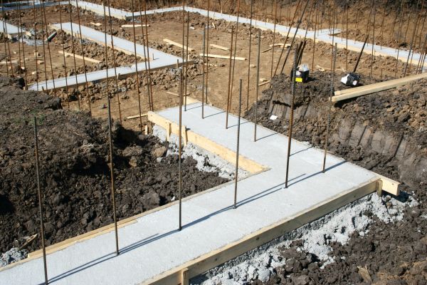 Footing Construction in Greenfield