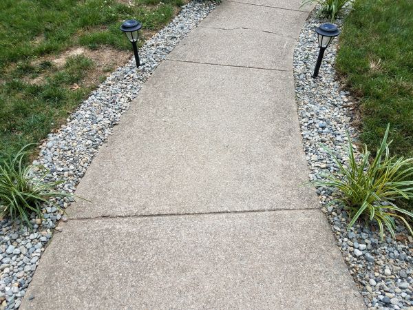 Cement Path Construction in Greenfield