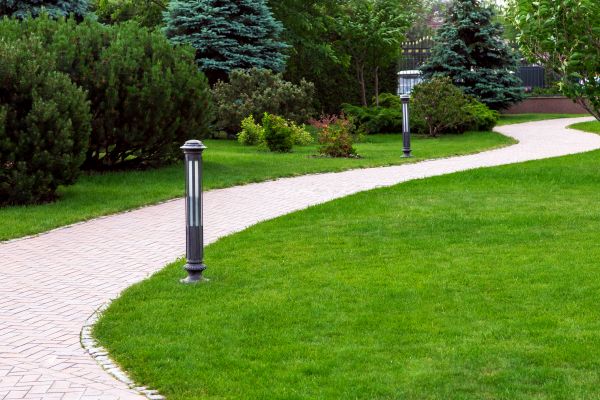 Backyard Sidewalk Installation in Greenfield